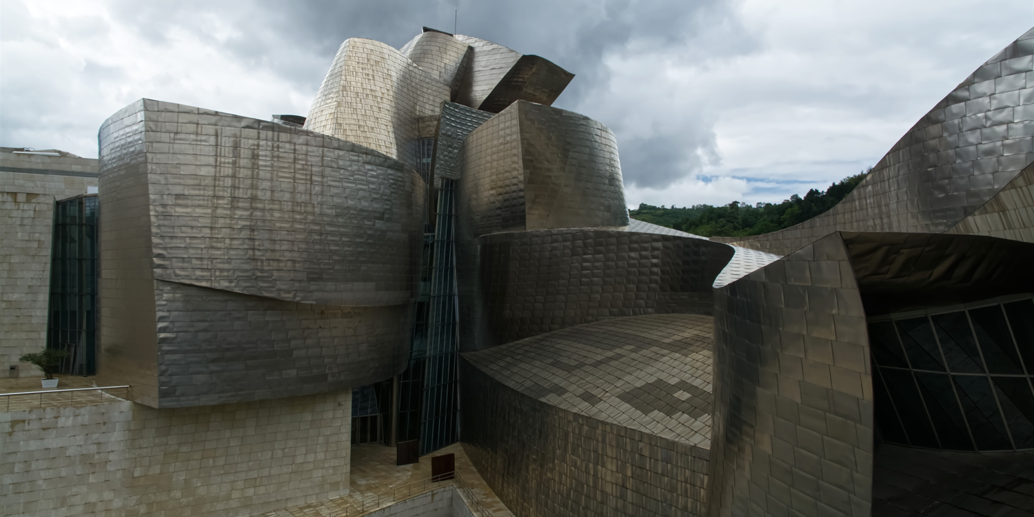 Guggenheim museum in Bilboa, Frank Gehry